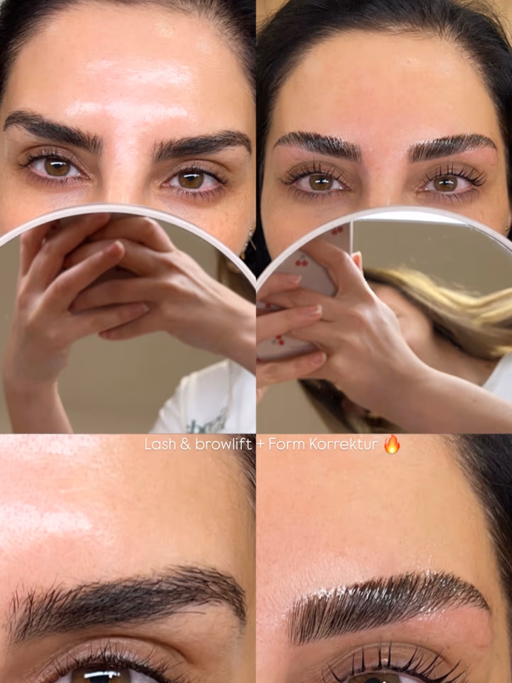 Lash Lifting Wimpern Lifting Ergebnis Bochum – Ema Brow Aesthetic